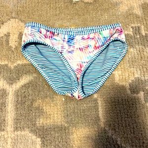 Reversible athlete swim suit bottoms